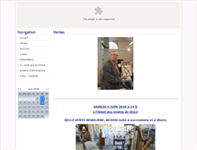 Tablet Screenshot of europe-encheres.com